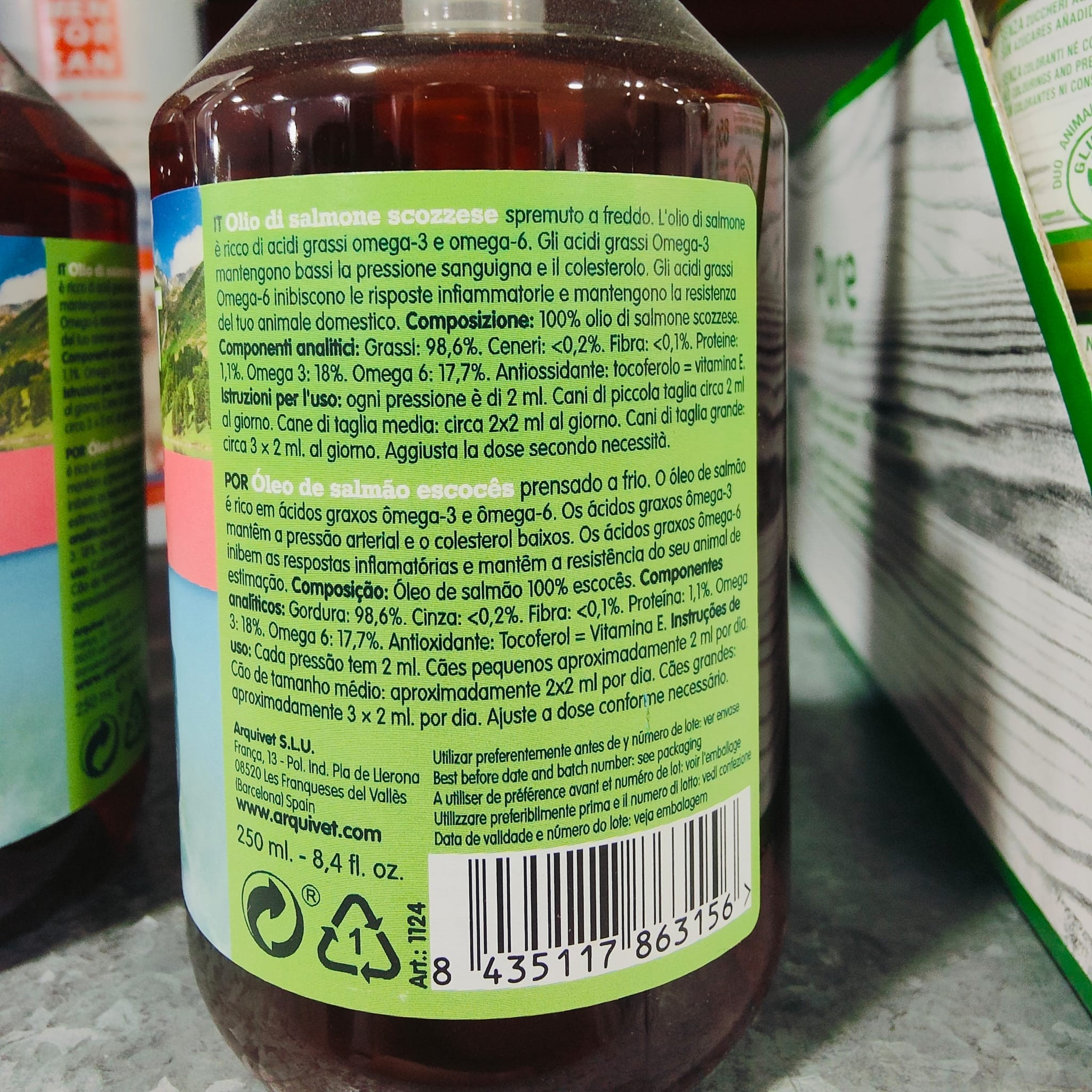 Aceite de Salmón 250ml · Suplemento Omega-3 Natural - Guaufy