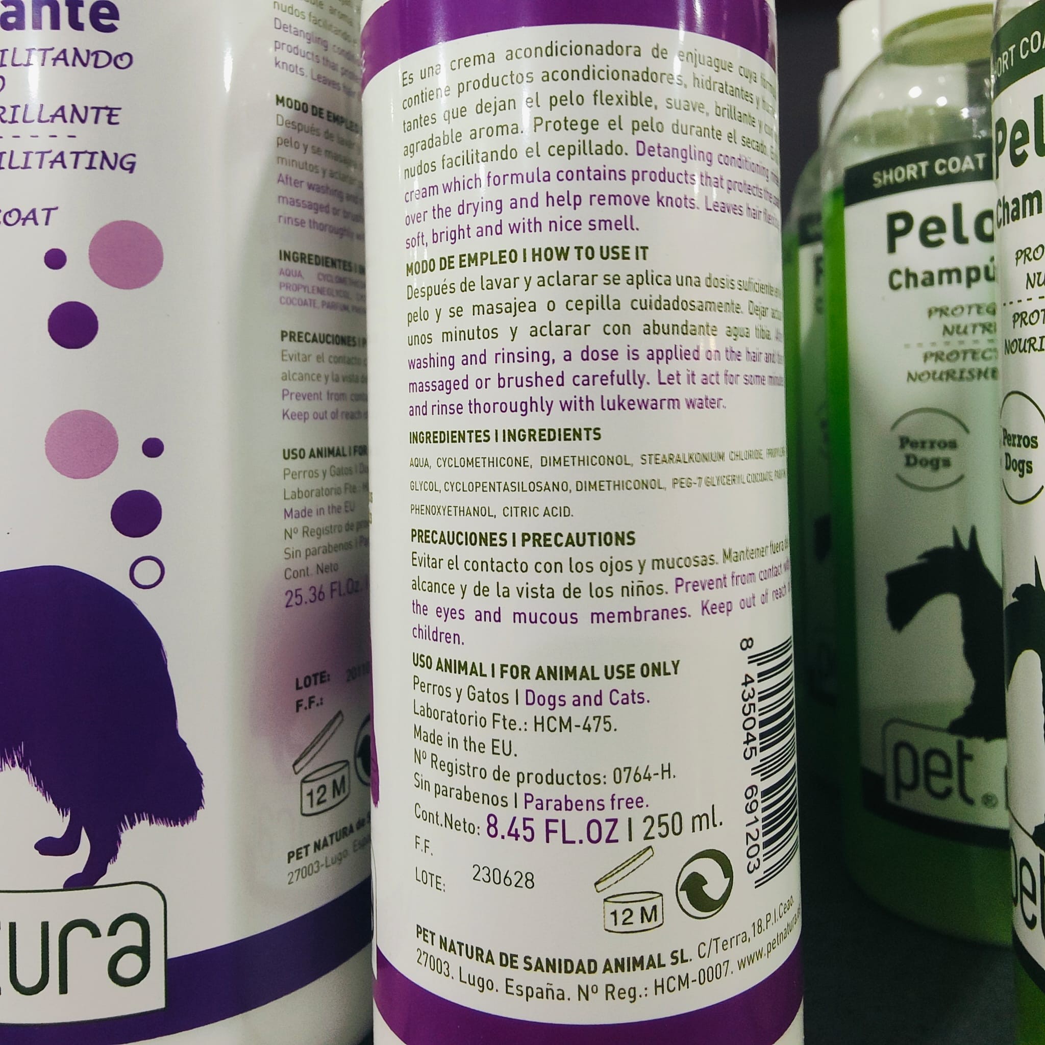 CREMA DESENREDANTE 250 ml. PETNATURA - Imagen 2