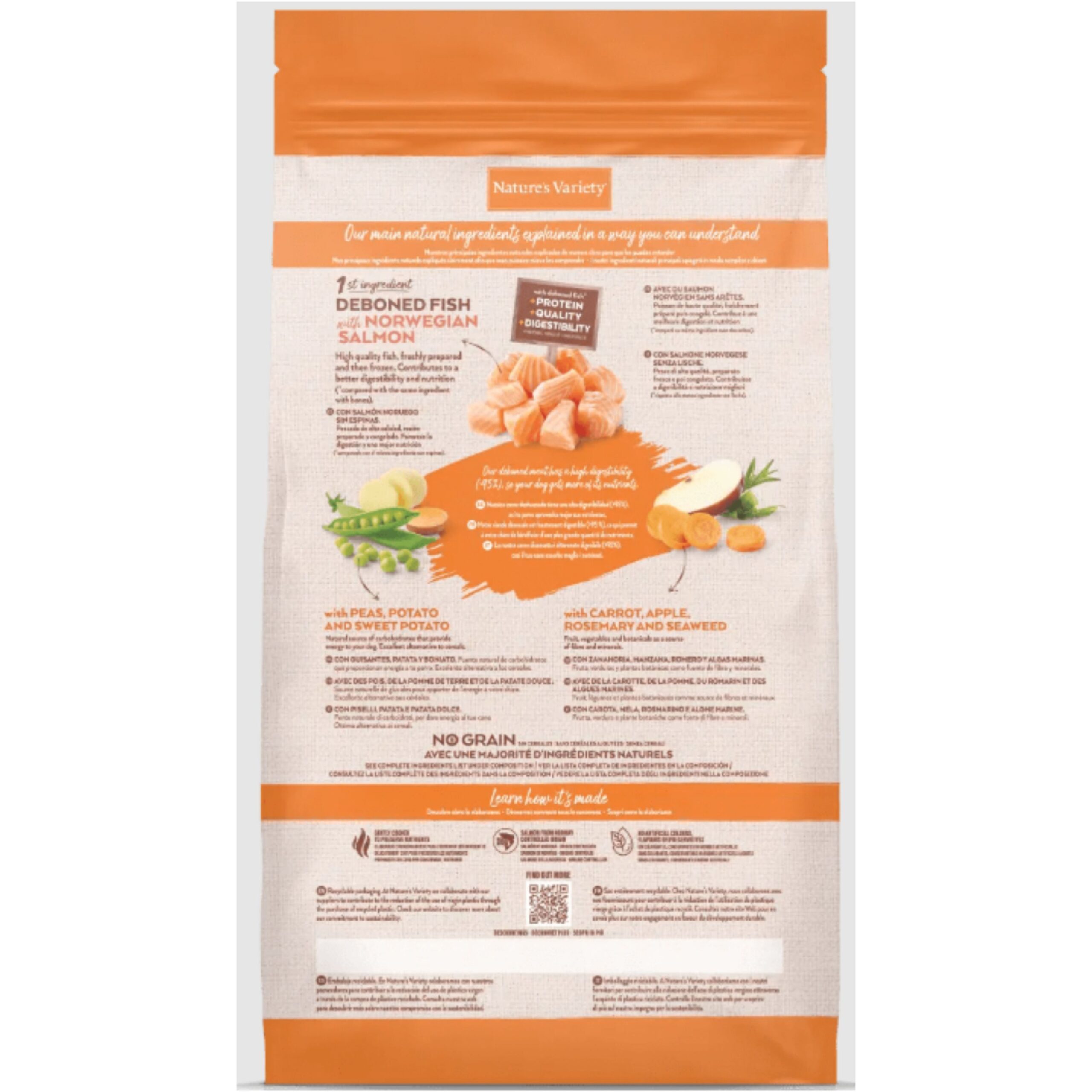 NATURES VARIETY HEALTHY GRAIN ADULT MEDIUM POLLO 3Kg. - Imagen 2