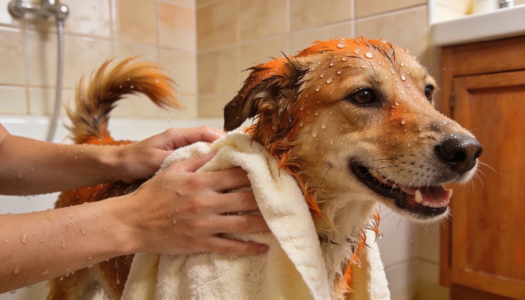 Baño del perro en casa: cada cuánto y errores comunes - Blog Guaufy