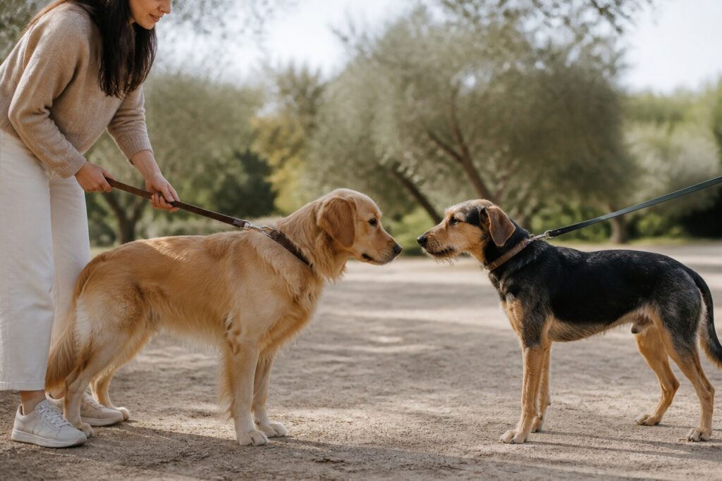 Adoptar un segundo perro: cómo hacer la presentación paso a paso