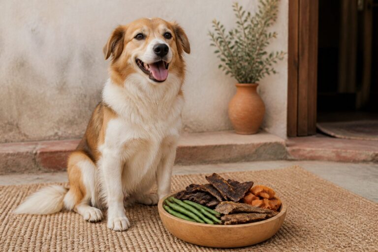 Snacks naturales para perros: cómo leer la etiqueta y acertar