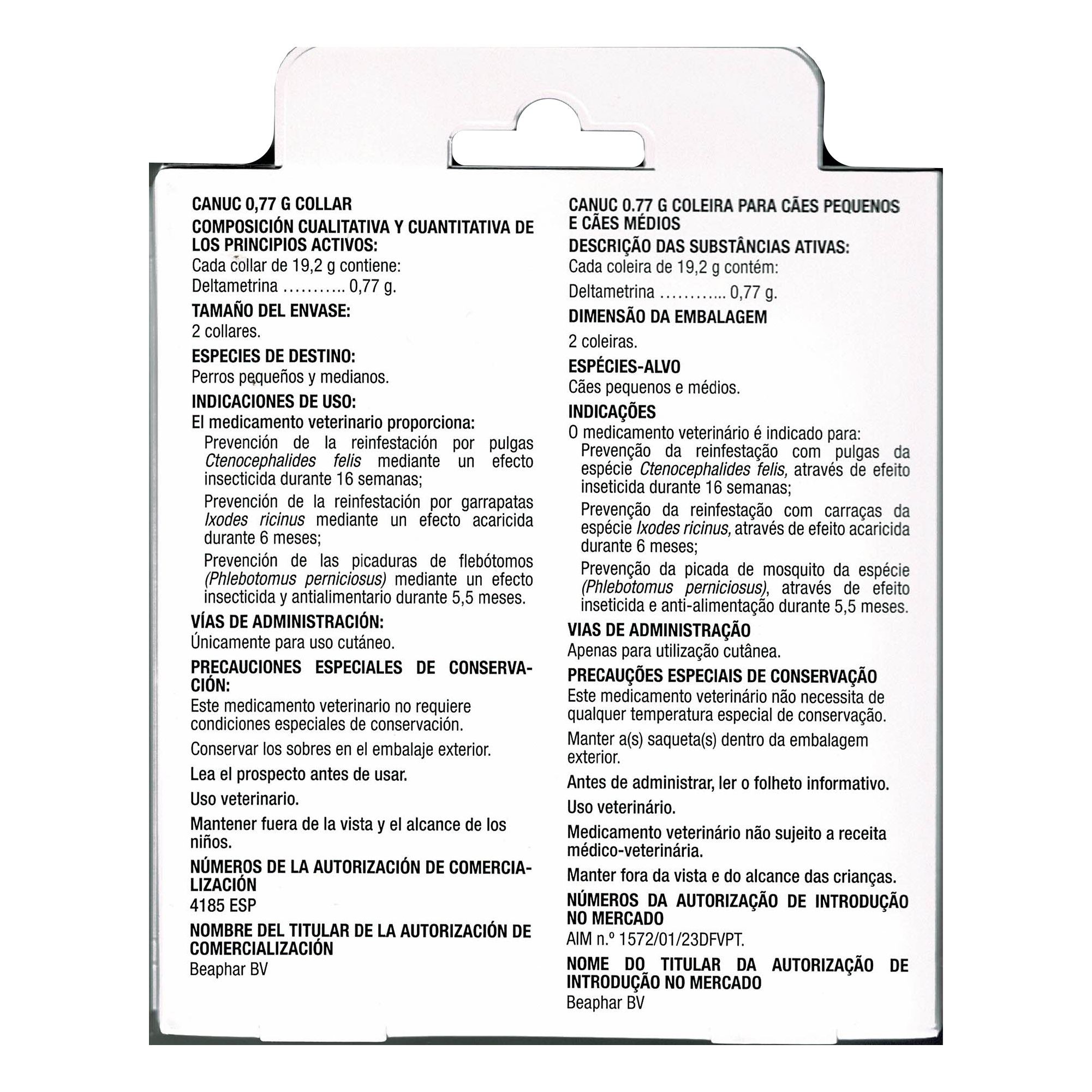 CANUC Collar Deltametrina 2 uds.de 48cm. - Imagen 4