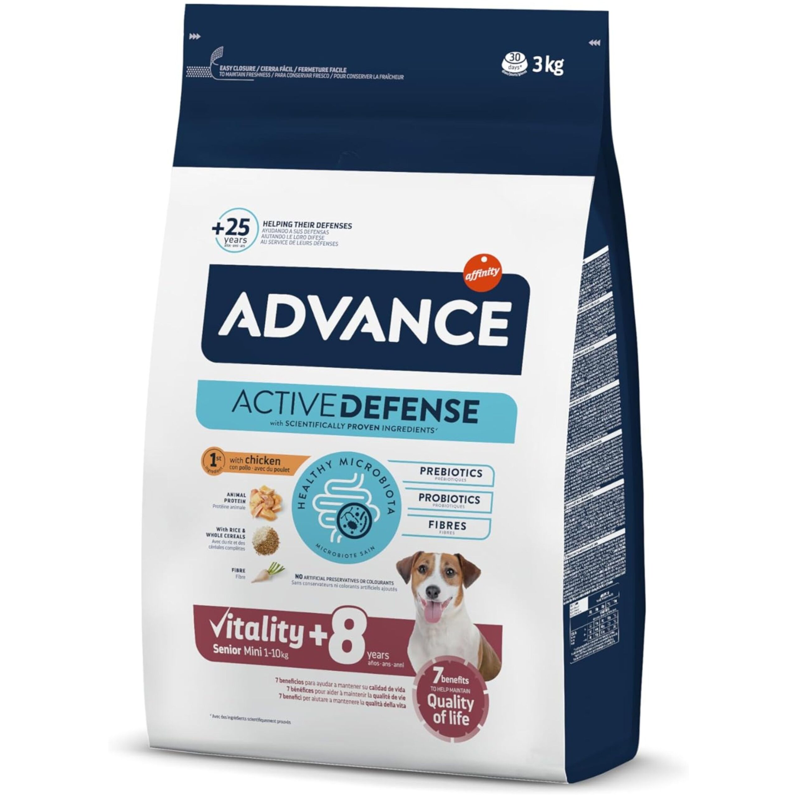 ADVANCE MINI SENIOR CHICKEN 1.5KG - Imagen 3