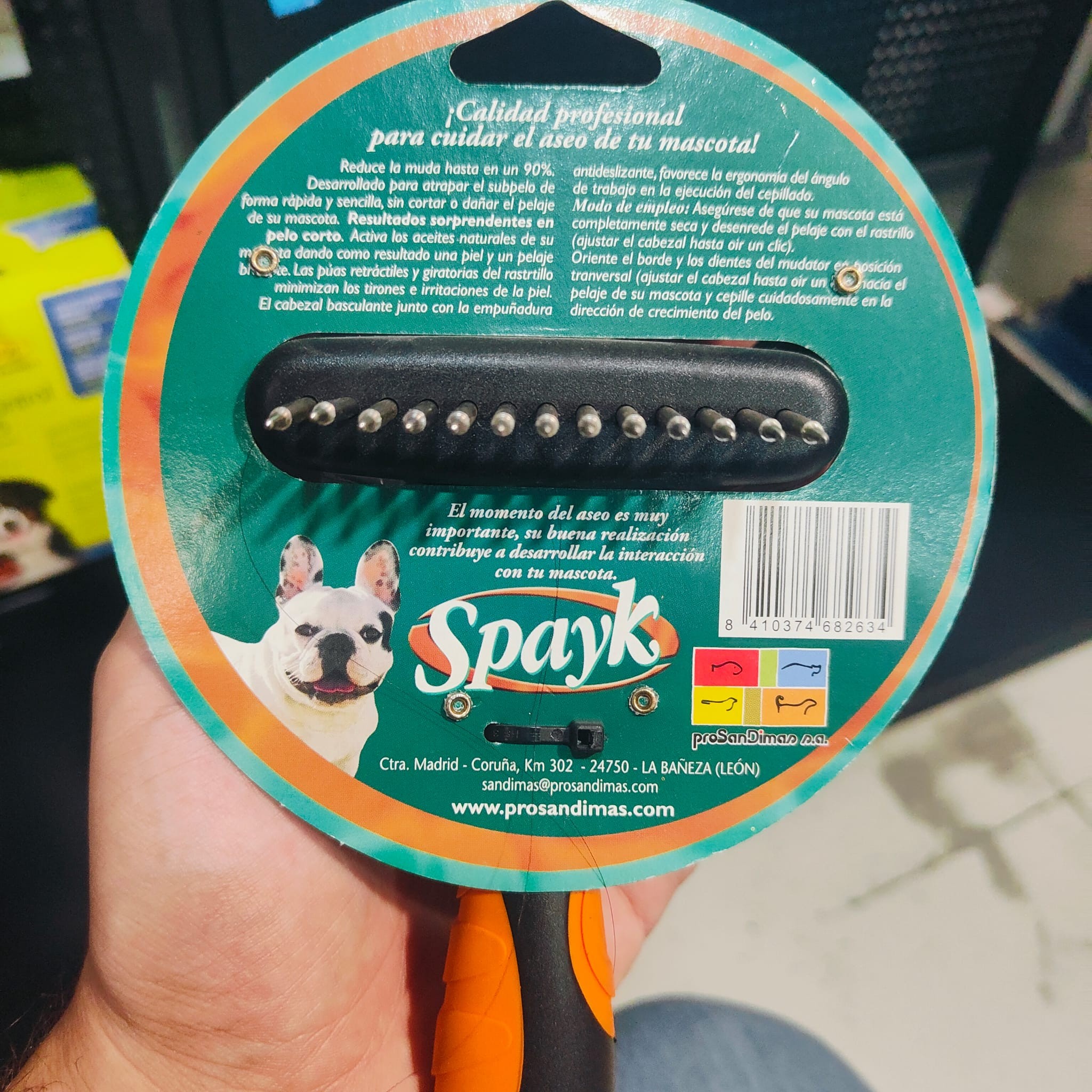 MUDATOR COMBI 13/63 PELO CORTO. SPAYK - Imagen 2