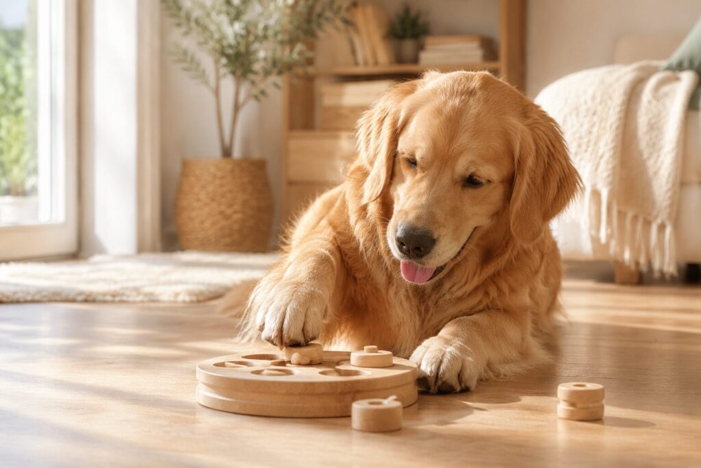 Juguetes de inteligencia para perros: cómo cansar su mente, no solo las patas