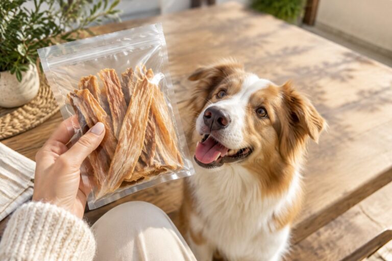 Snacks naturales para perros: cómo leer la etiqueta y acertar siempre